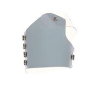 Paleta de maquillaje cosmético - de mezcla de mano profesional, cojín de tela lisa, construcción flexible de material elástico, no absorbente | Herramienta de cosmético para líquido en