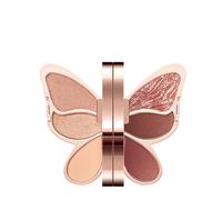 Paleta de maquillaje de ojos - Paleta de maquillaje de 76 g, paletade sombras deojos, de larga duración | Unique Butterfly Juego de sombras de 's de 6 colores, sombra de ojos colorida, mate y