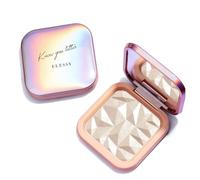Paleta de maquillaje Ellesy, resistente al agua y de larga duración, paleta de iluminadores Shimmer Highlighter Suit All Skin Tones-SUN GLOW