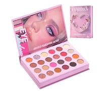 Paleta De Maquillaje Iluminador, Accesorios De Belleza Multicolor De Larga Duración Y Plegables, Paleta De Contorno Y Rubor, Para Mujeres Y Maquilladoras Profesionales En Bodas Y Eventos Especiales