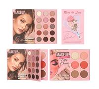 Paleta De Maquillaje - Kit De Cosméticos En Estilo Libro Con 21 Colores - Conjunto Completo De Maquillaje | Para Mujeres Niñas Principiantes Rutina Diaria Boda Fiesta Práctica