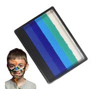 Paleta De Maquillaje Para Cara - Paleta Corporal Arcoíris | Suministros De Acuarela 6 Colores Para Adultos Y Niños En Carnaval Halloween Bodas Cumpleaños Festivales Cosplay Y Eventos Temáticos