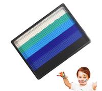 Paleta De Maquillaje Para Cara - Paleta De Colores Arcoíris Para Rostro - Kit De Maquillaje Acuarela 6 Colores Para Conciertos Carnaval Bodas Cumpleaños Infantiles Navidad Cosplay Adultos Y Eventos En