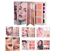 Paleta de maquillaje - Para maquillaje | Blush De Viaje In | Para Estudiantes Universitarios Viajeros Principiantes Artistas Novios Boda Eventos Especiales