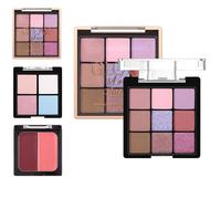 Paleta de maquillaje para mujer | Paleta de maquillaje para sombra de ojos, rubor, resaltador, cosméticos de larga duración, suministros de piel para rostro, ojos, belleza, viajes