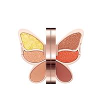 Paleta de maquillaje para ojos, paleta de sombras de ojos de 6 colores, pigmentada mate y purpurina, colores intensos y a largo plazo, maquillaje ideal para una mirada brillante, fácil de aplicar