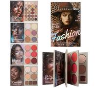 Paleta De Maquillaje | Sombra de Ojos Fácil de Mezclar para Contorno,Paleta de Colorete e Iluminador,Para Mujeres Y Niñas Todo Tipo De Piel Cumpleaños Navidad Cita Evento