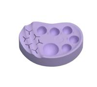 Paleta De Mezcla De Maquillaje - Paleta De Silicona De Elevación De Pestañas, Contenedor De Laminación Permanente De Pilas | Herramienta De Mezcla De Tintes De Accesorios De Elevación De Pestañas