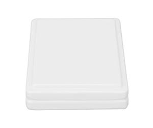 Paleta de Pintura de Acuarela, Paleta de Pintura de Porcelana Práctica Color a Prueba de Polvo Suave con Cubierta para Interior para Adultos