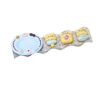 Paleta de Pintura para niños de fácil Limpieza, Platos para Pintar, Bandeja de Mezcla de Colores de Resina Reutilizable, portalápices para Uso en hogar y la Escuela, Paleta de Pintura
