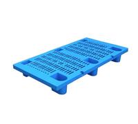 Paleta de plástico de almacenamiento, palés de plástico azul