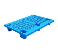 Paleta de plástico de almacenamiento, palés de plástico azul