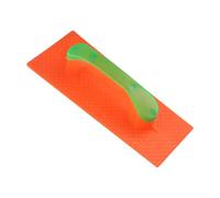 Paleta de plástico para enlucido de mampostería para hormigón flotante y acabado de paneles de yeso, mango ergonómico, óxido, naranja/verde, 28 x 11 cm o 32 x 14,5 cm (pequeño)