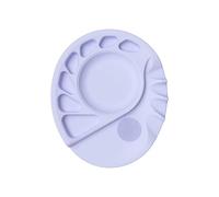 Paleta de silicona fácil de usar para una mezcla intuitiva de colores de maquillaje, limpieza rápida y diseño portátil. Requiere paleta de cosméticos