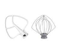 Paleta de silicona para batidora KitchenAid con raspador para batidora de vaso de 4,5 - 5 cuartos, batidor Flex Edge