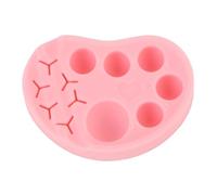 Paleta de Silicona para Pestañas de Elevación de Pestañas, Herramienta de Maquillaje Multifuncional portátil: Contiene Líquidos para Pestañas Permanentes, Pinzas, Hisopas de