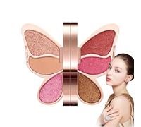 Paleta de sombra de ojos - 6 colores - Maquillaje - Paleta de sombra de ojos - Paleta de sombra de ojos - 6 colores - Paleta de sombra de ojos - Cosmética mixta y rica en pigmentos | Sombra de ojos