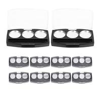 Paleta de sombra de ojos vacía - Paleta de maquillaje para sombra de ojos | Caja vacía de sombra de ojos | Compacta sombra de ojos Pan Packaging Tably 10x | Caja de almacenamiento cosmética