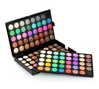 Paleta de sombras de ojos 120 Colores Paletas de maquillaje de ojos - Sombra de ojos profesionales Contorno de maquillaje Set maquillaje Cosmética de Belleza brillante y Mate para Uso Pro y Diario