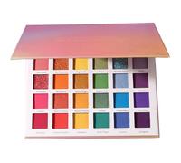 Paleta de sombras de ojos con brillo, paleta de sombras de ojos de arcoiris impermeables de 30 colores Mattes altamente pigmentados Regalo de maquillaje de de brillantes para niñas y muj