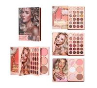 Paleta de Sombras de Ojos Cosmético de Párpado de Larga Duración | Paleta de Brillos para Maquillaje de Ojos Para Adolescente Chica Mujer Madre de Belleza Cita Escenario Actuación Navidad