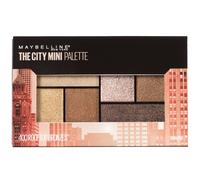 Paleta de sombras de ojos en miniatura The City de Maybelline New York Makeup, sombra de ojos neutra Rooftop Bronzes de 0,14 oz