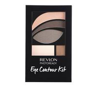 Paleta de sombras de ojos Revlon PhotoReady Eye Contour Kit con 5 tonos h medos/secos y aplicador de pincel de doble punta Metropolitan (501) 0.1