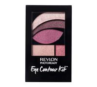 Paleta de sombras de ojos Revlon PhotoReady Eye Contour Kit con 5 tonos h medos/secos y pincel aplicador de doble punta Romaticism (540) 0.1 oz