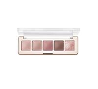 Paleta de sombras de ojos uniformes con brillo, de alta pigmentación, crea una mirada luminosa y brillante. De larga duración y resistente al agua, sus sombras de ojos brillantes y mates se difuminan