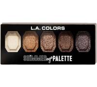Paleta de Sombras L.A. COLORS Shimmer Eye Palette Sparkle & Shine (11 gr)