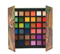 Paleta De Sombras Ojos Polvo Prensado Brillante Centro Portátil Color Edificable Para Tipo Piel Cosmética Altamente Pigmentada Paleta Sombras