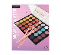 Paleta de Sombras y Brochas TECHNIC Miami Palette
