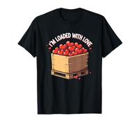 Paleta de transporte de compañero de trabajo del día de San Valentín Estoy cargado de amor Camiseta