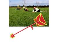 Paleta de viento para exteriores con características reflectantes y que brillan en la oscuridad para seguridad en el techo e inspección