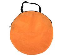 Paleta de viento plegable para viento lateral de PVC, kit de vela portátil para kayak, vela de viento desplegable con ventana transparente para kayaks, canoas e inflables, compacta (Naranja)