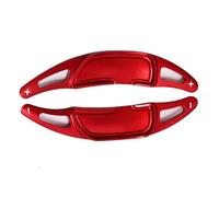 Paleta del volante Compatible Con AMG Para GLA45 GLS SL63 2016 2017 2018 2019 Para CLS63 2014-2019 2 Piezas De Palanca Cambios Aluminio Volante(Red)