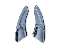 Paleta del volante Compatible Con Fiat Para Ottimo 2014 2015 2016 2017 Aleación Aluminio Paletas Volante Coche Pegatinas Extensión Palanca Cambios Accesorios(Gray)