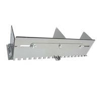 Paleta dentada profesional ergonómica ajustable con opción de espaciado de 10 mm y 12 mm para aplicación perfecta de mortero Paleta para azulejos de varios tamaños