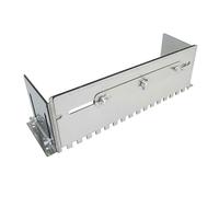Paleta dentada profesional ergonómica ajustable con opción de espaciado de 10 mm y 12 mm para aplicación perfecta de mortero Paleta para azulejos de varios tamaños