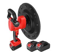 Paleta eléctrica, máquina alisadora y pulidora inalámbrica para hormigón y cemento, herramienta de enlucido manual, paleta de acabado eficiente para mortero y paredes