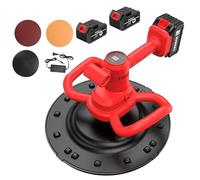 Paleta eléctrica para mortero de cemento de hormigón, máquina alisadora de pared de mano con pantalla LCD y 9 velocidades ajustables, ideal para enlucido y acabado de superficies