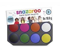 Paleta facial 18 ml 8 colores.