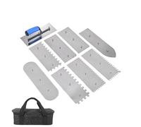 Paleta Intercambiable De Acero Inoxidable Herramientas Manuales Cemento Y Hormigón Para Raspar Y Enyesar Cuchillas Paleta Intercambiables 9 Uds.