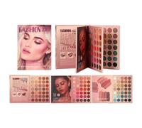 Paleta Libro De Maquillaje | 105 Colores Sombra De Ojos Resistente Al Agua Plegable Y Duradera - Paleta de Rubor e Iluminador - Para Mujeres Y Artistas En Bodas Fiestas Oficias Viajes Y Uso Diario