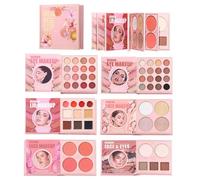 Paleta Libro de Maquillaje,Labial en Polvo Mate con Brillo Duradero | Maquillaje En Estilo Libro Con Bronceador E Iluminador | para Mujeres y Niñas en Bodas Viajes Fiestas y