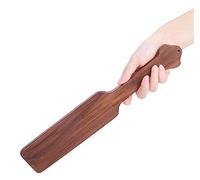 Paleta Lisa de madera para entrenamiento de ritmo cuadrado, juguete de juego de rol SM para parejas adultas, juego Sexual SM