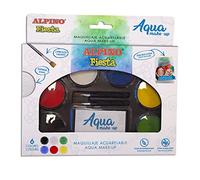 Paleta Maquillaje alpino acuarelable Pro 6 Colores Surtidos