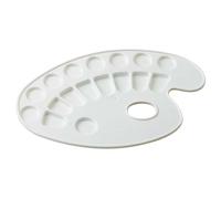 Paleta Oleo FAIBO Plástico 25 x 15 cm.