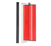 Paleta para alisar paneles de yeso de acero inoxidable de 600 mm con hoja desnatada con mango de ABS para acabado de estuco y compuestos, espátula desmontable para proyectos de