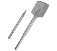 Paleta para arcilla Pala de arcilla A45M, 19,6 x 4,3 pulgadas, acero 40Cr, broca for martillo neumático, for zanjas y excavaciones, for grava suelo congelado
